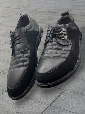 Men's Gatsby Oxford Derby All-Day Comfort Leather Shoe Size EU 51